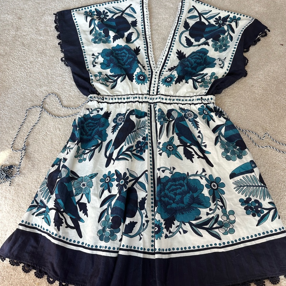 FARM RIO linen dress